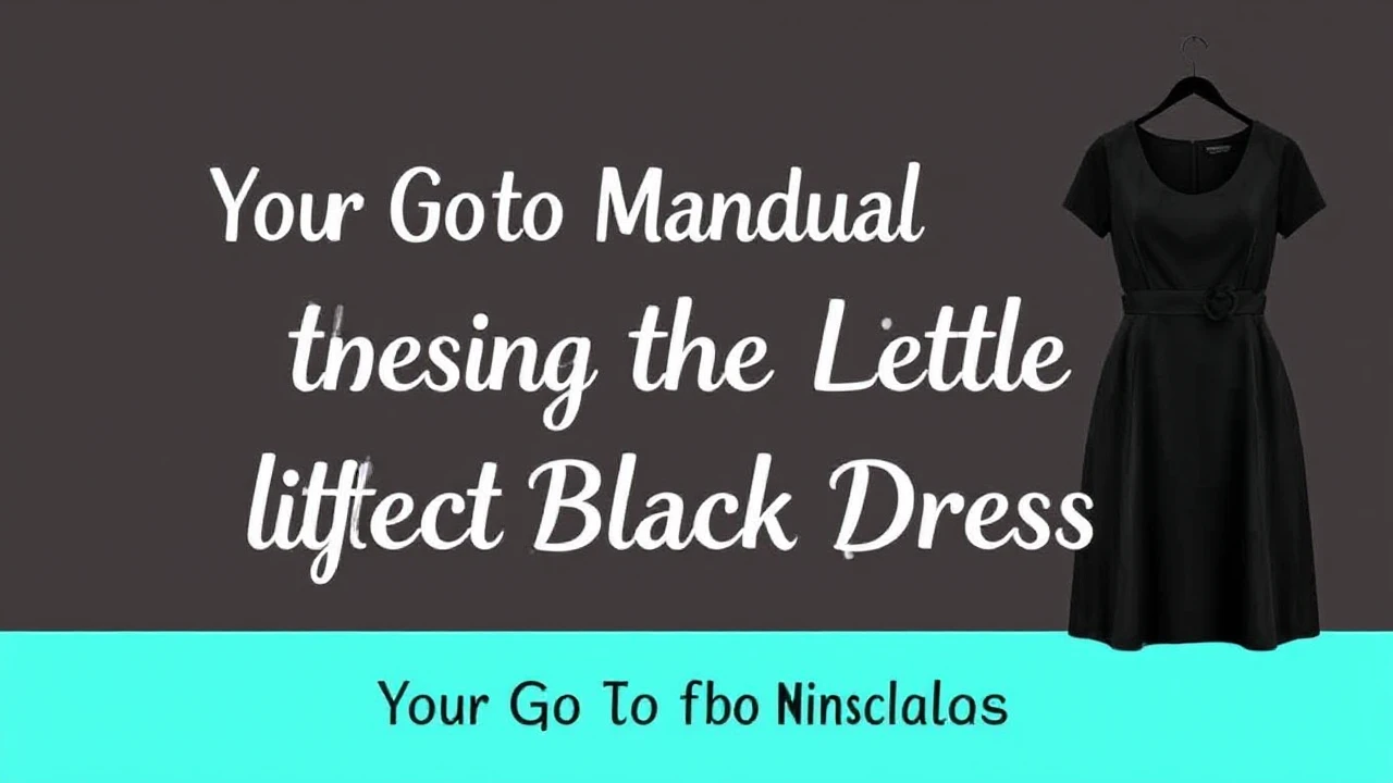 Your Go-To Manual of Choosing the Perfect Little Black Dress