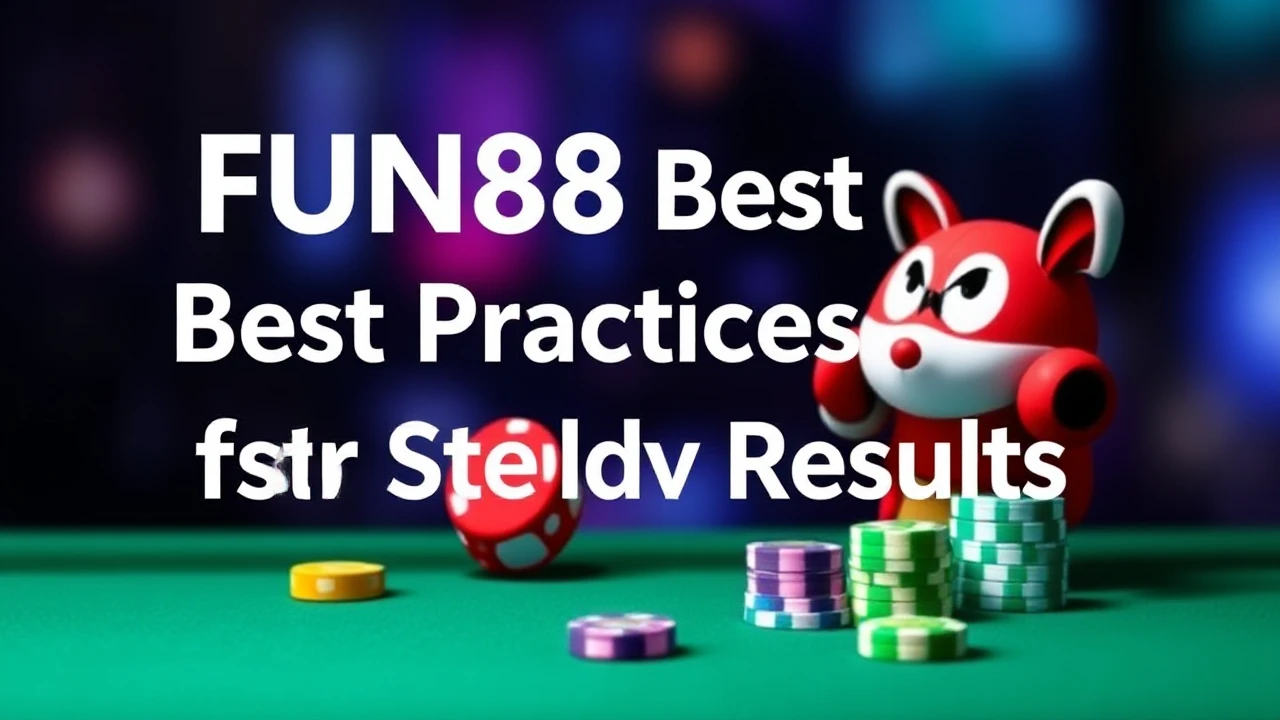 FUN88 Best Practices for Steady Results