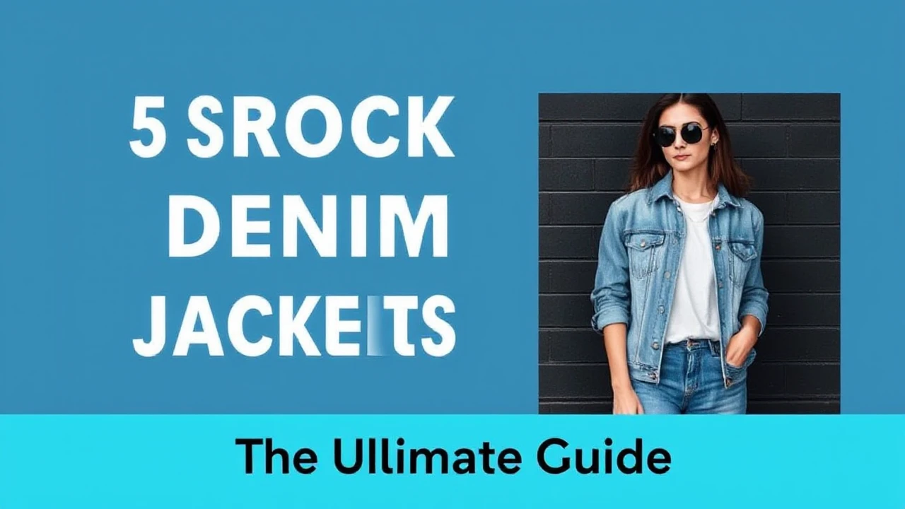 5 Stylish Tips to Rock Denim Jackets This Season: Your Ultimate Guide
