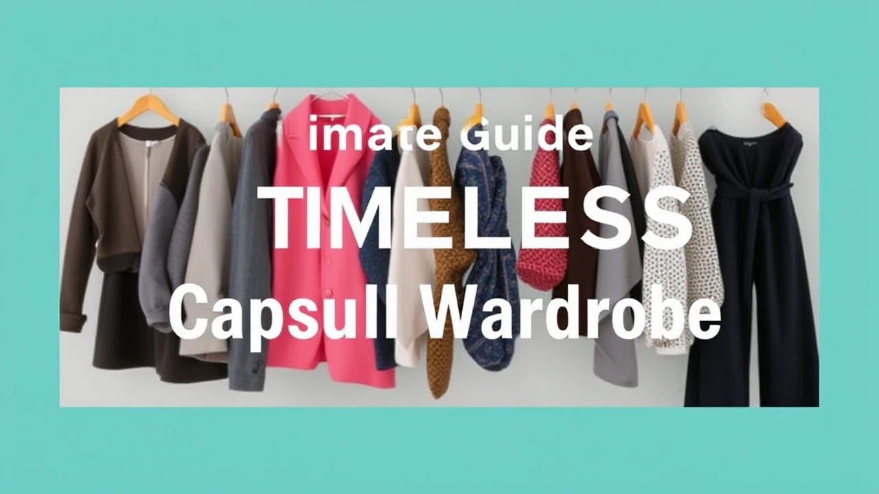 The Ultimate Guide to Creating a Timeless Capsule Wardrobe