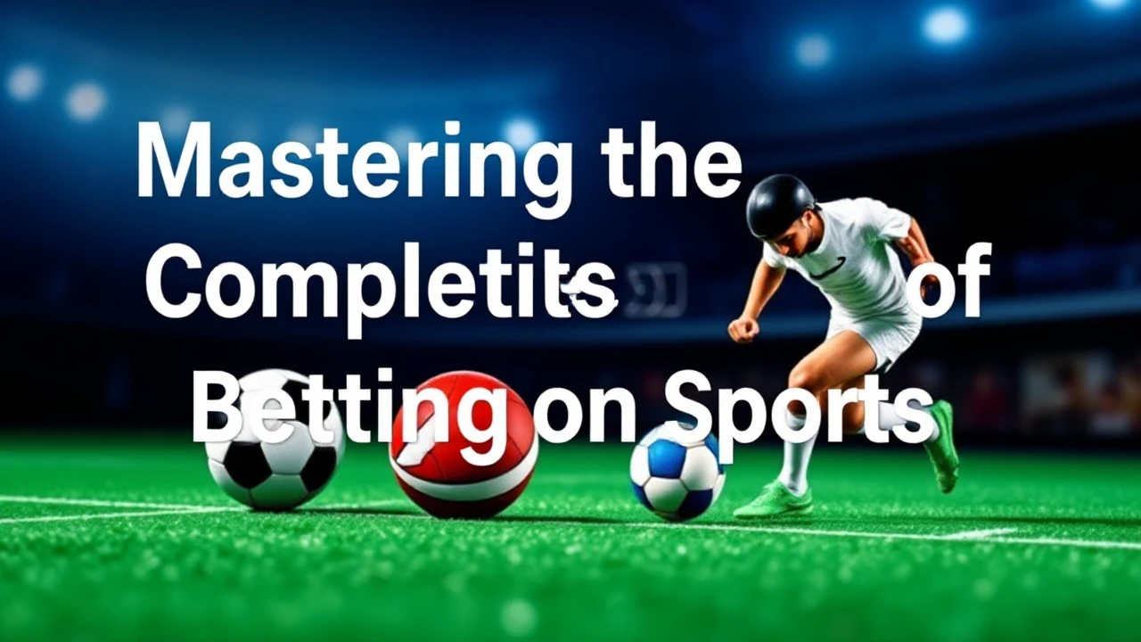 Mastering the Complexities of Betting on Sports