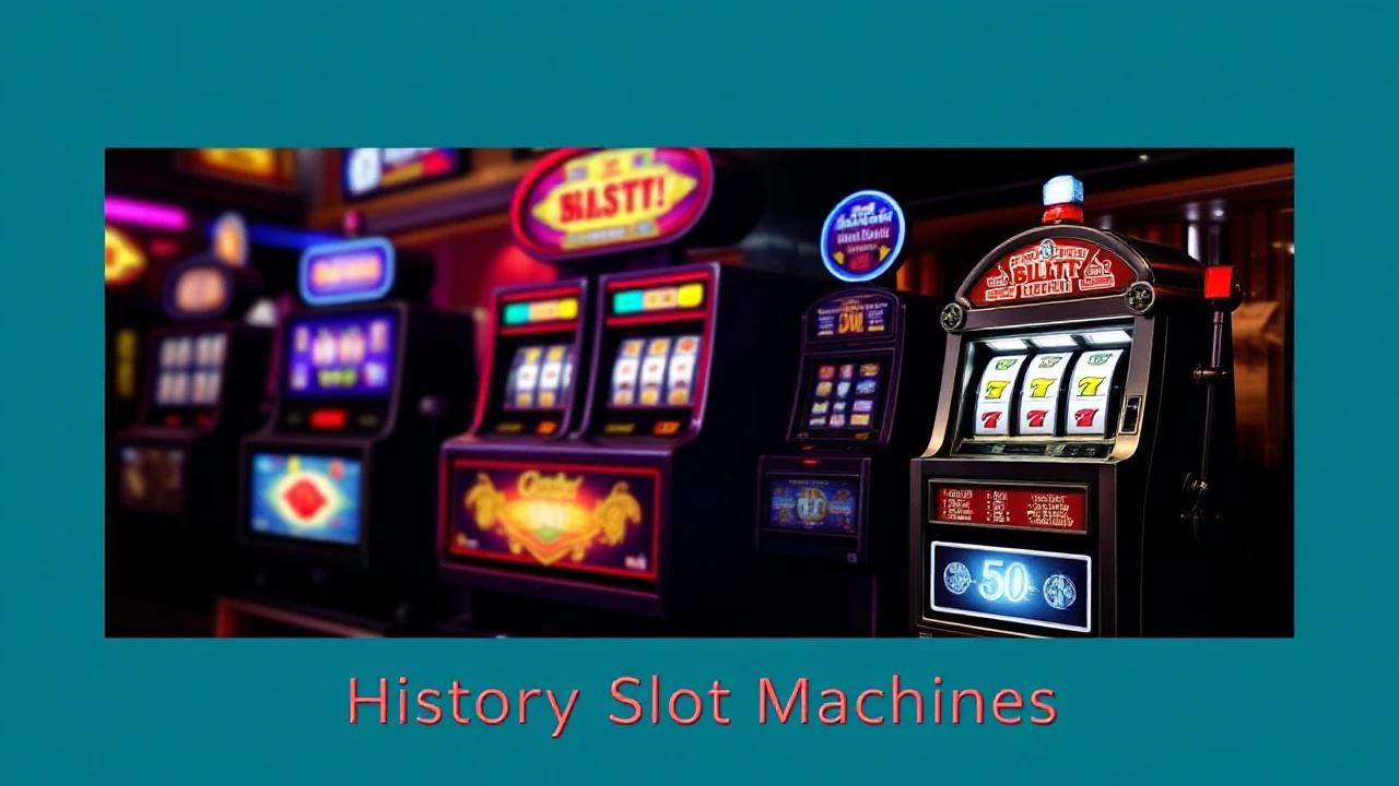 History of Casino Slot Machines: A Journey