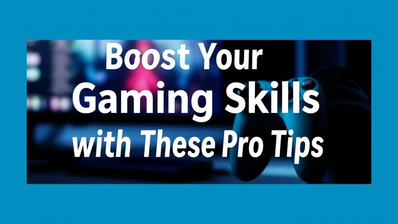 Boost Your Gaming Skills with These Pro Tips