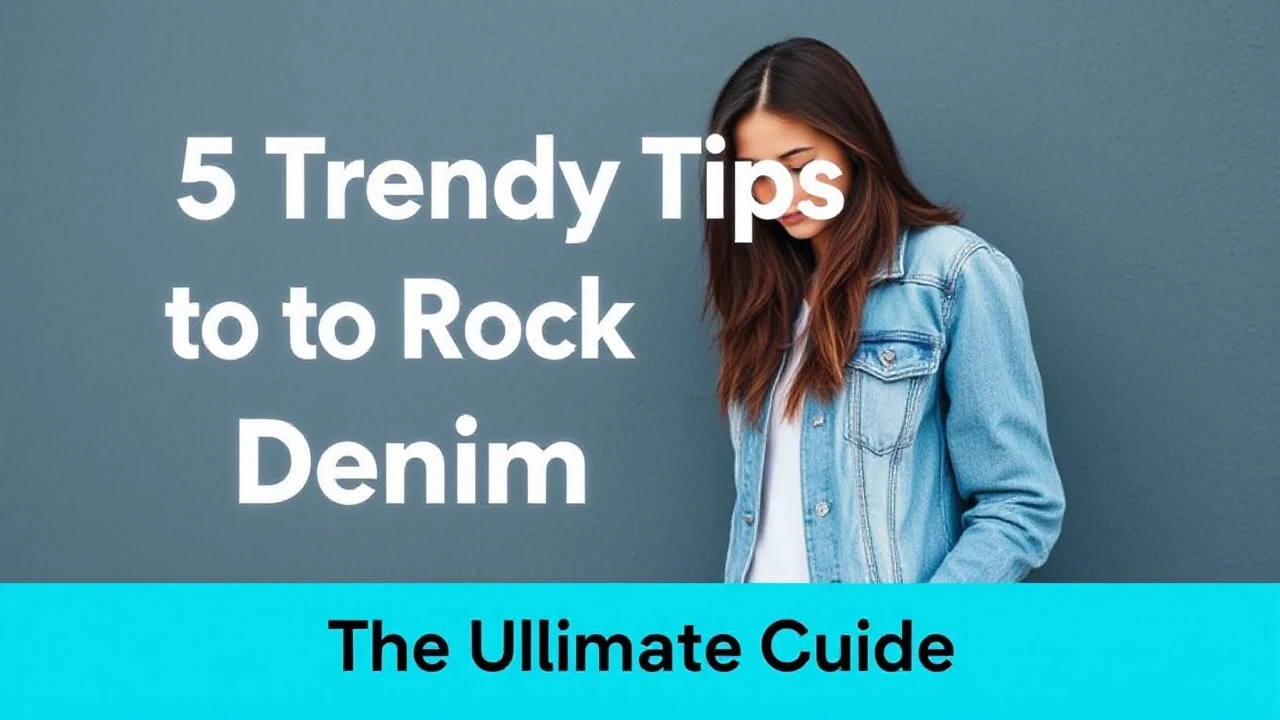 5 Trendy Tips to Rock Denim Jackets During the Current Season: Your Ultimate Guide
