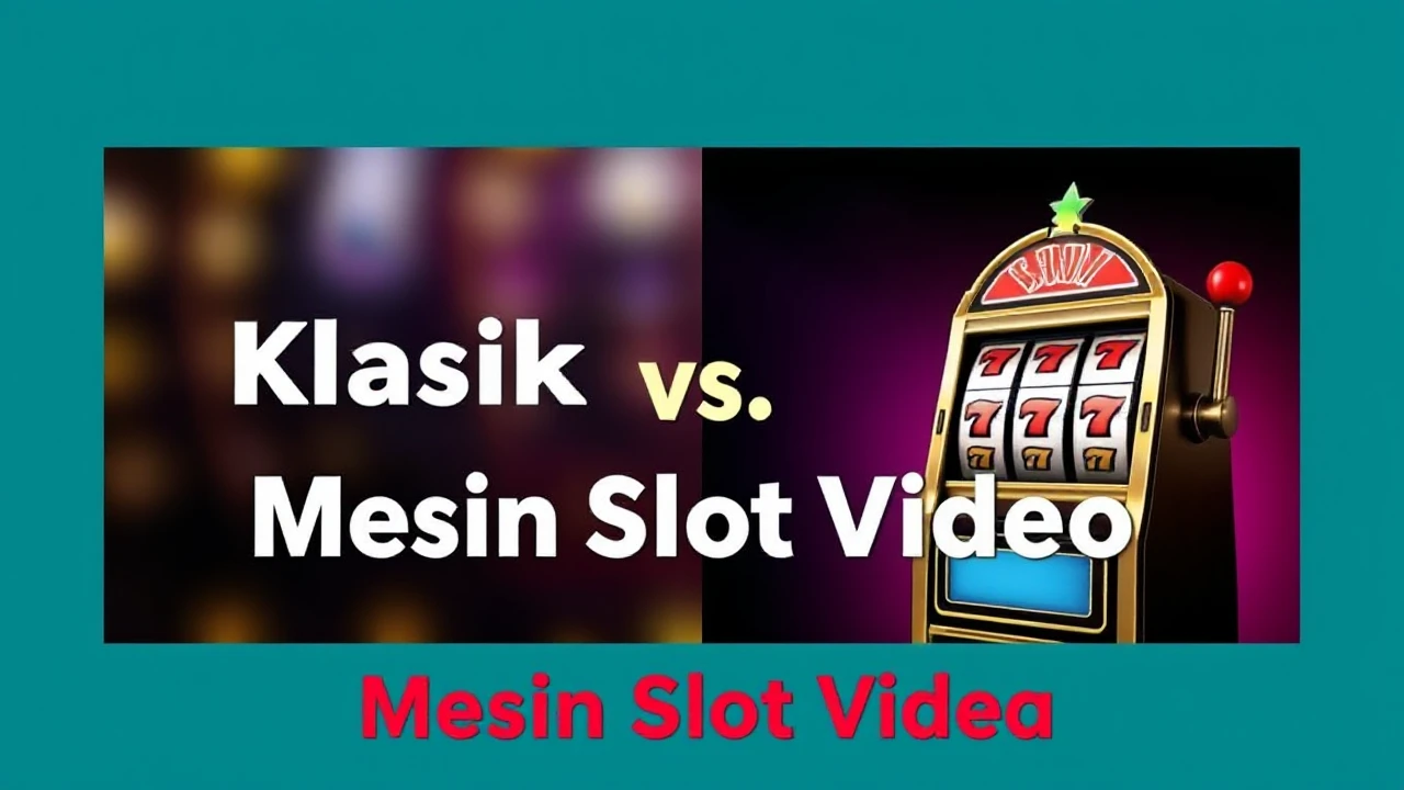 Perbedaan Mesin Slot Klasik vs. Mesin Slot Video: Pilihan Terbaik untuk Anda