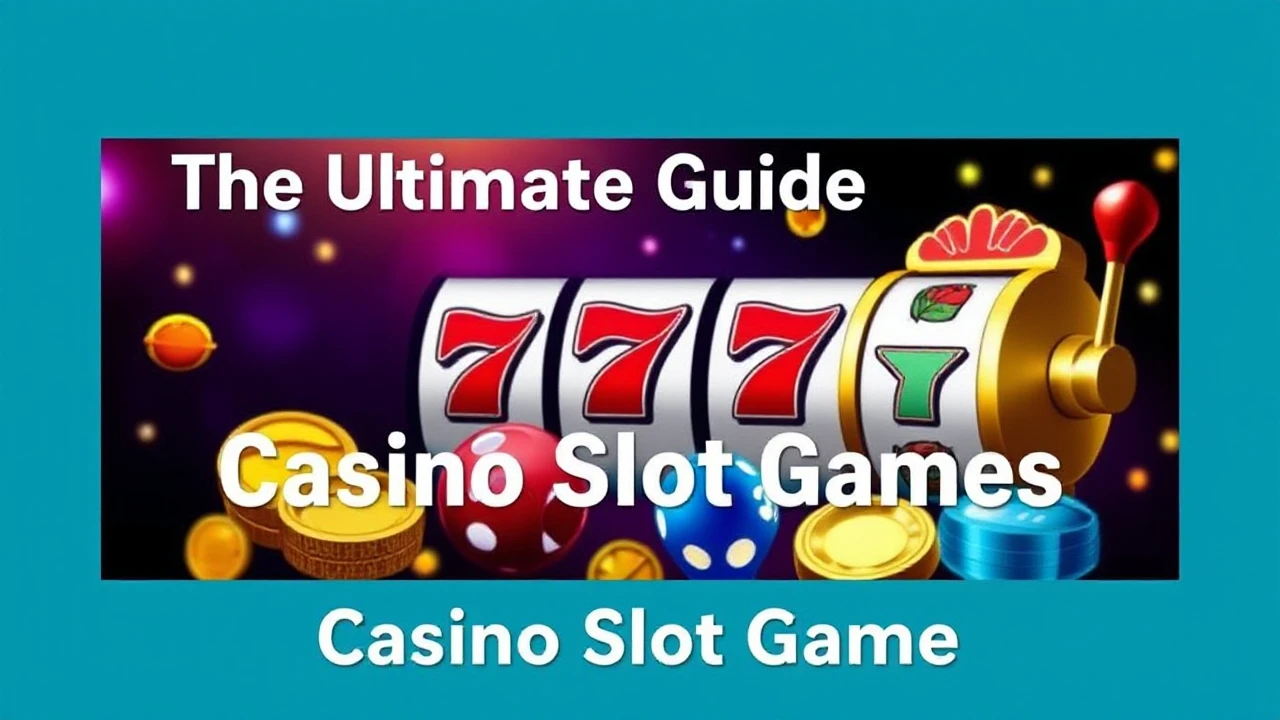 The Ultimate Guide to Casino Slot Games: How to Play & Win