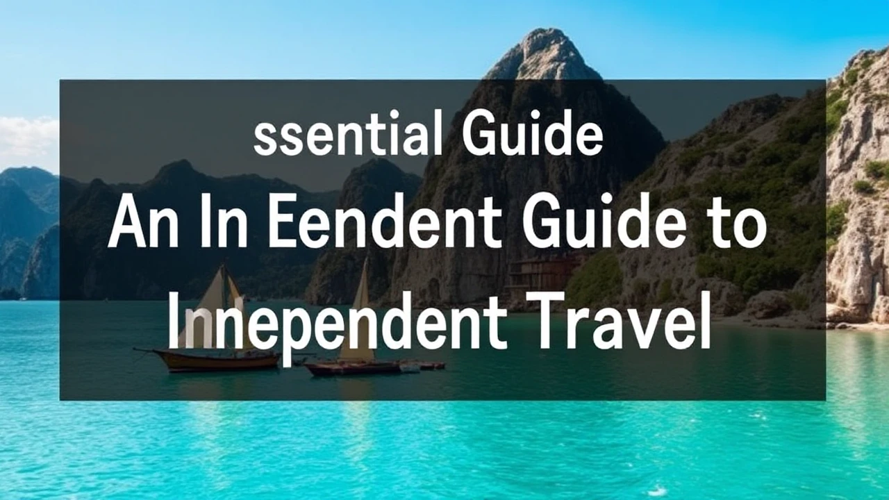 An Essential Guide to Independent Travel: Key Tips for Embarking on the World Alone