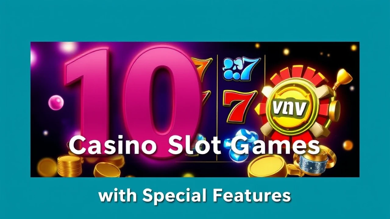 Exploring 10 Must-Play Casino Slot Games with Special Features