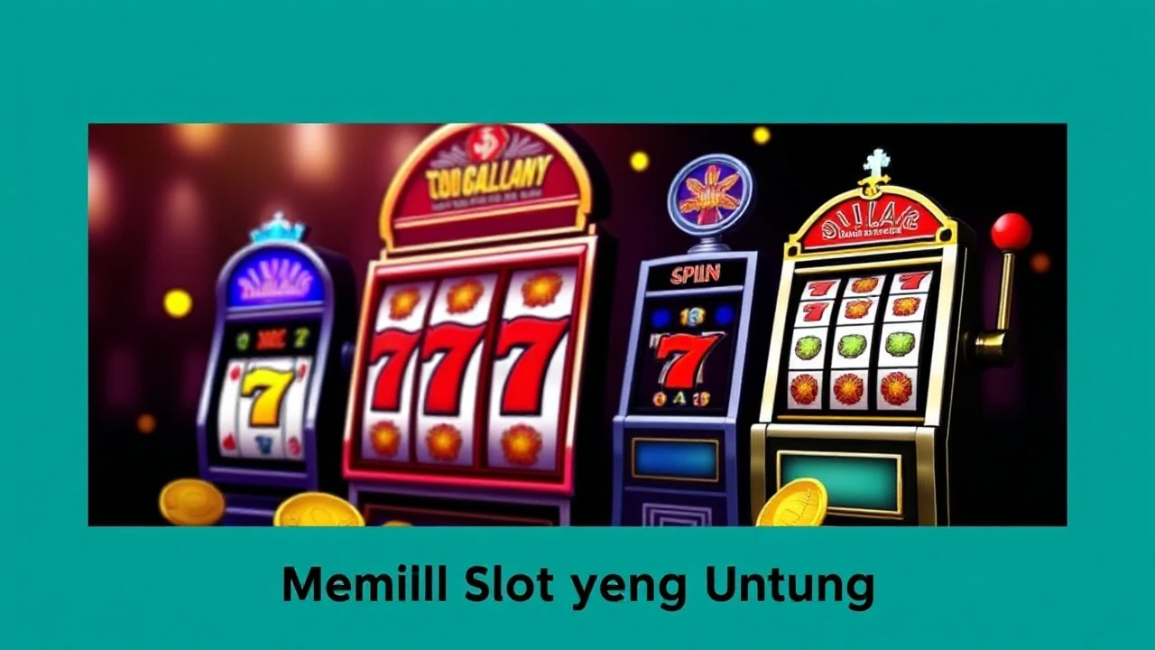 Cara Terampil Memilih Slot Machine yang Untung