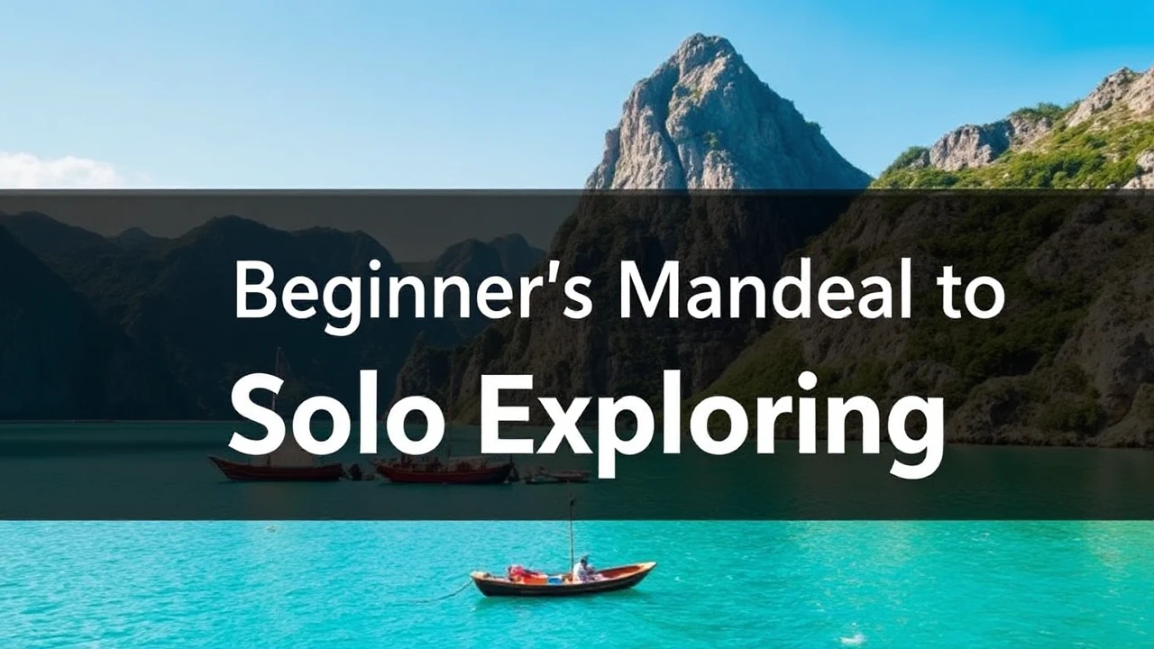 A Comprehensive Beginner's Manual to Solo Exploring