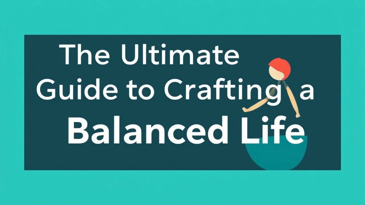 The Ultimate Guide to Crafting a Balanced Life