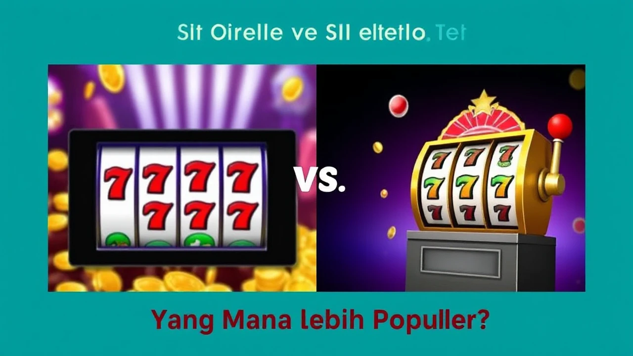 Perbandingan Slot Online vs Slot Tradisional: Yang Mana Lebih Populer?