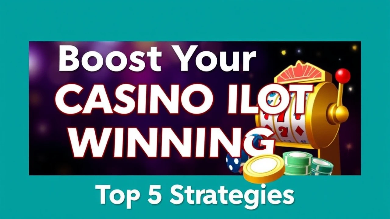Boost Your Casino Slot Winnings: Top 5 Strategies