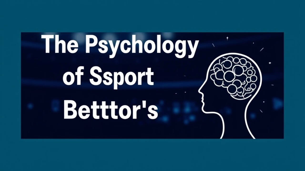 The Psychology of Sports Betting: A Deep Dive into Bettor's Mind