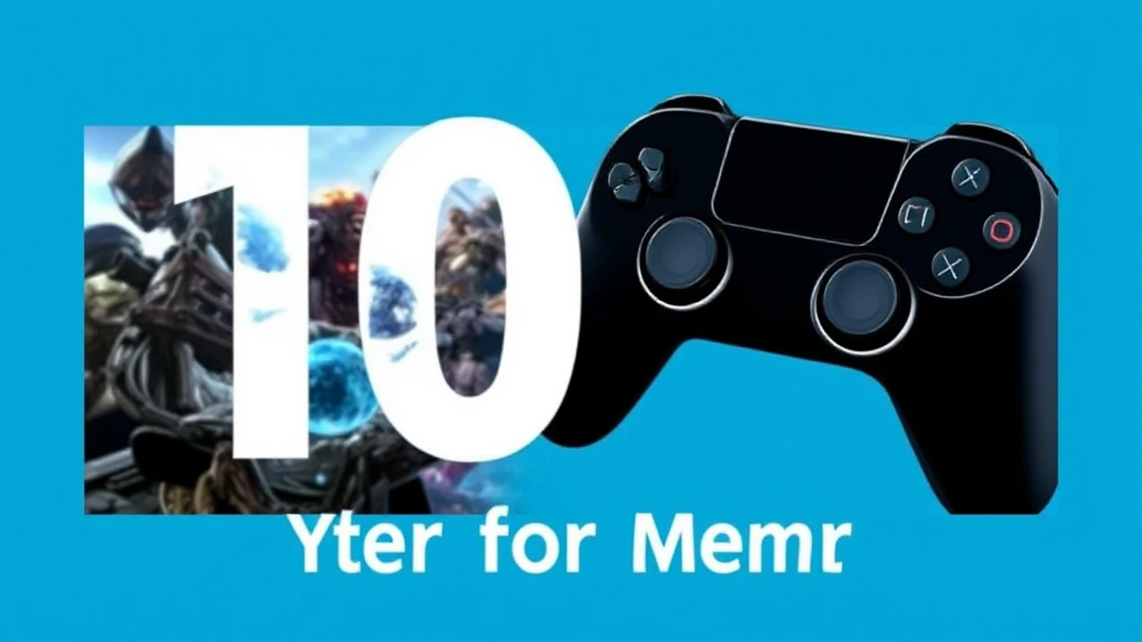 Top 10 Essential Games of the Year for Gamers