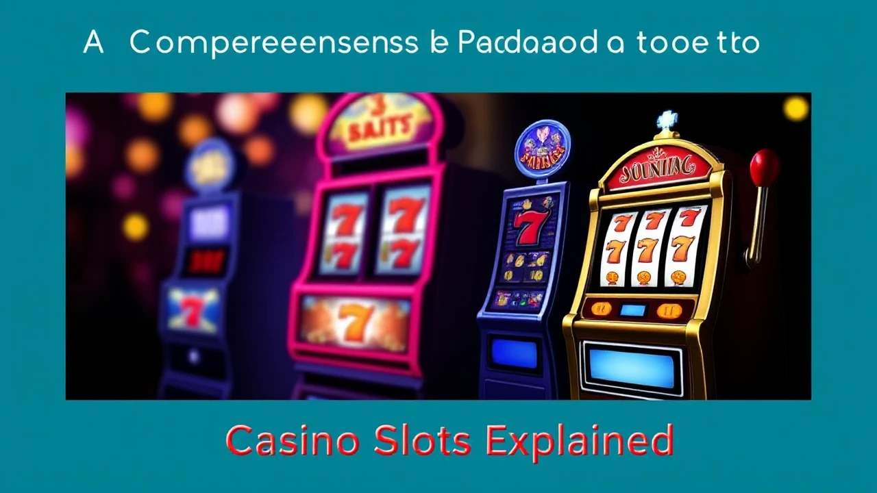 A Comprehensive Handbook to Casino Slots Explained