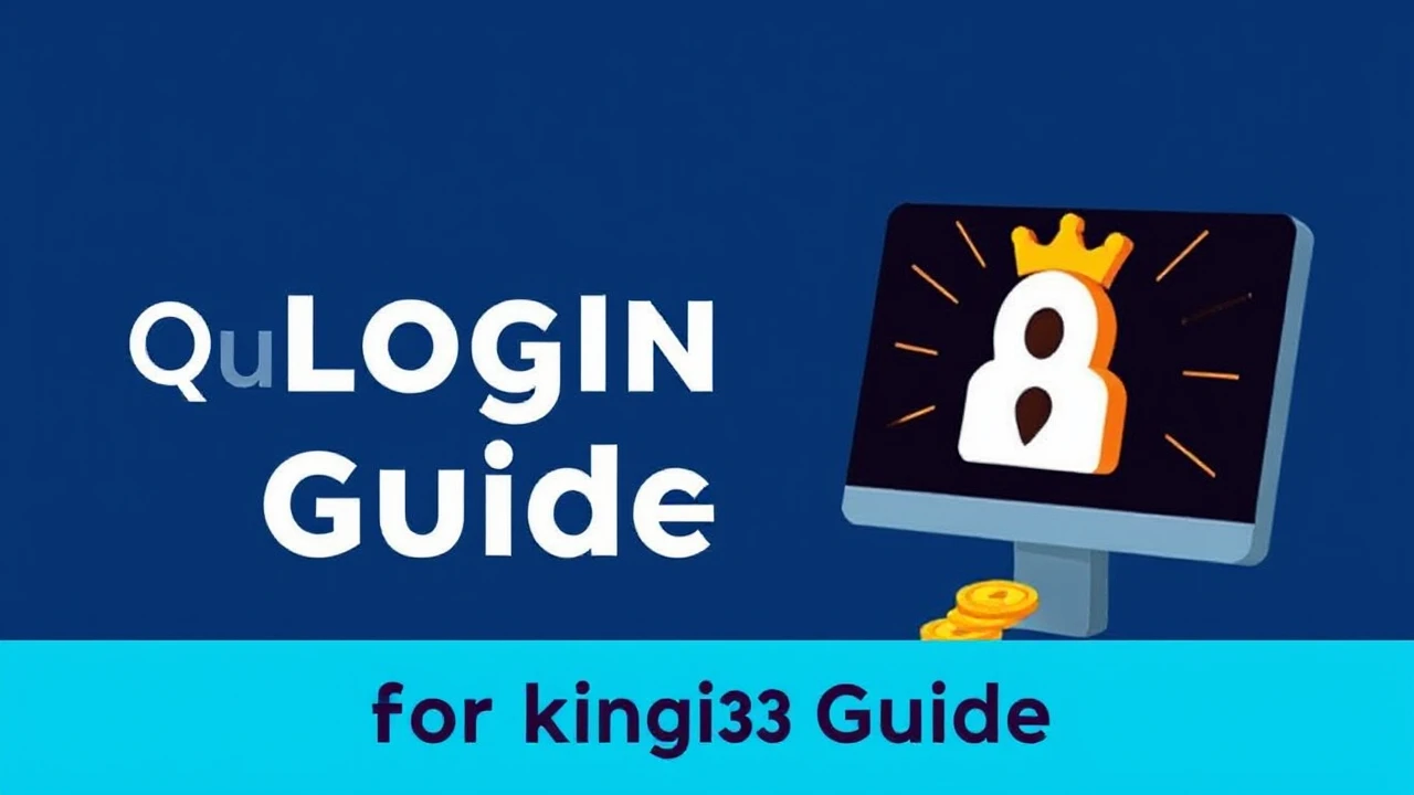 Quick Login Guide for king33 Members