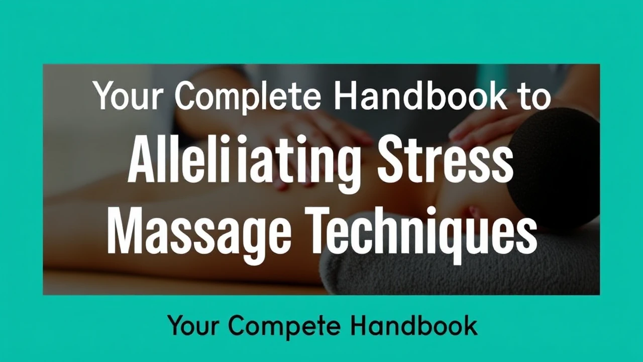 Your Complete Handbook to Alleviating Stress Massage Techniques