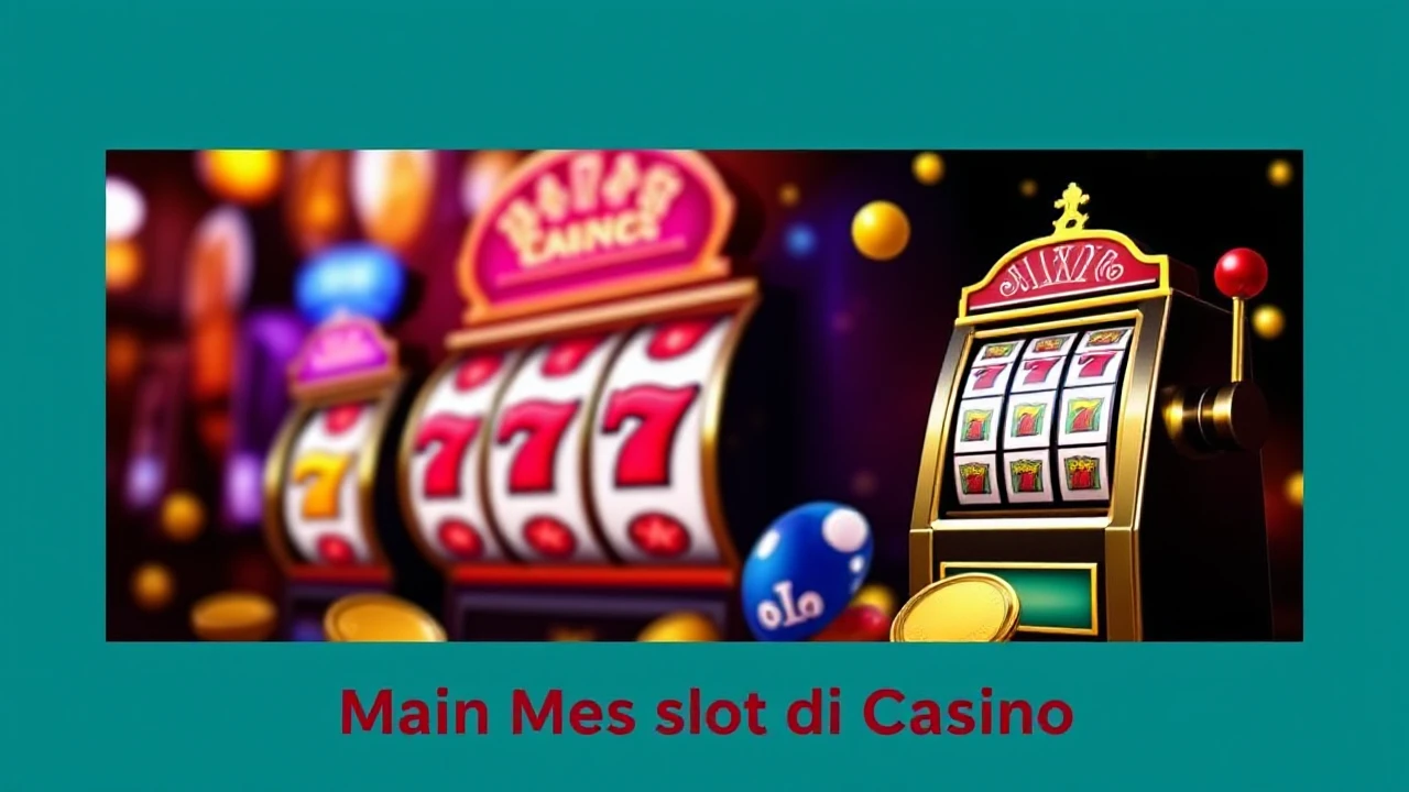 Manfaat Besar Main Mesin Slot di Casino