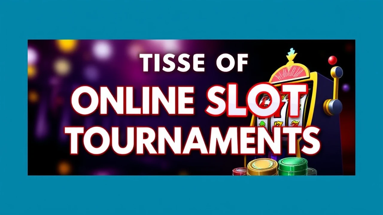 The Rise of Online Slot Tournaments: An In-Depth Look