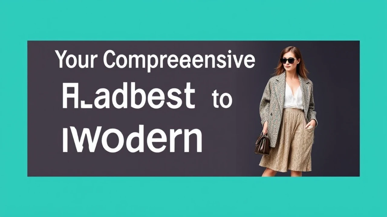 Your Comprehensive Handbook to Latest Fashion for the Modern Woman