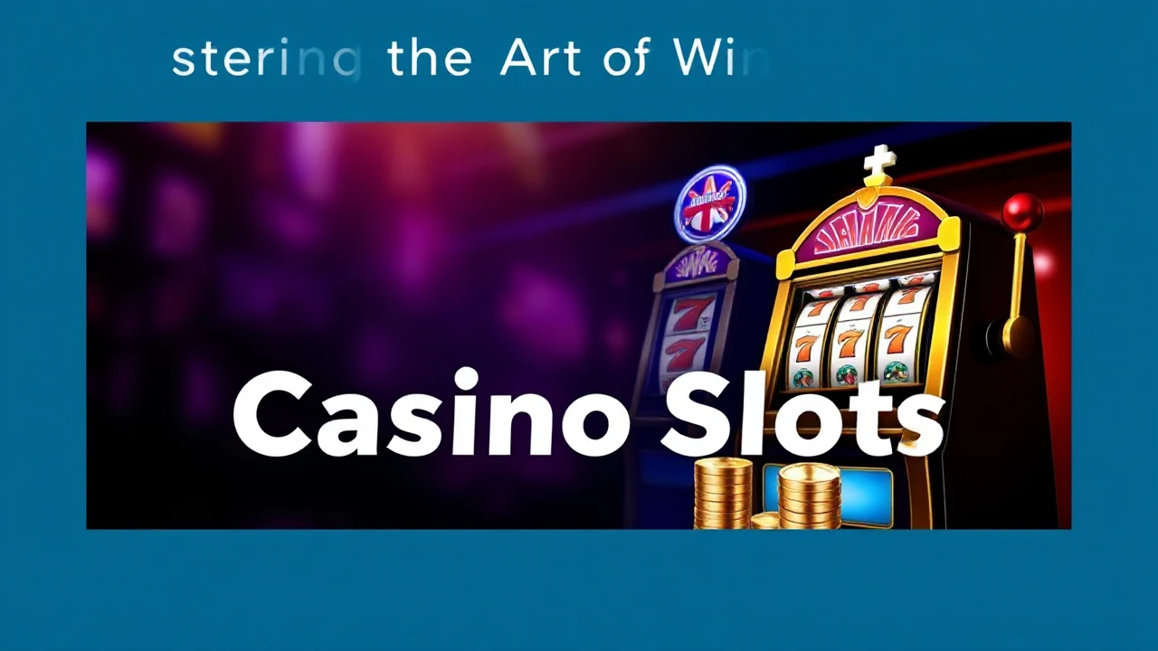 Mastering the Art of Winning at Casino Slots