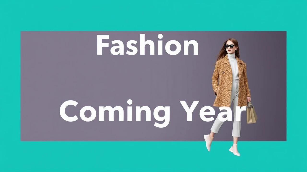 The Fashion Trends to Look Forward to in the Coming Year