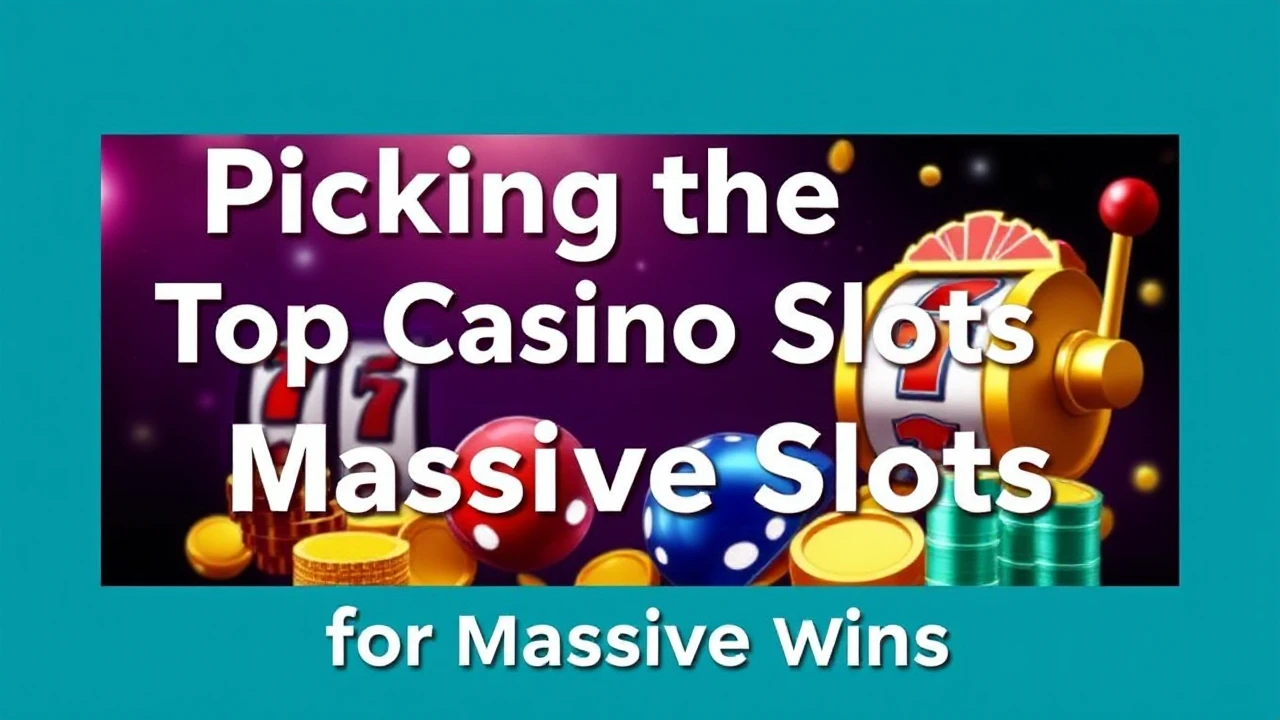 Picking the Top Casino Slots for Massive Wins