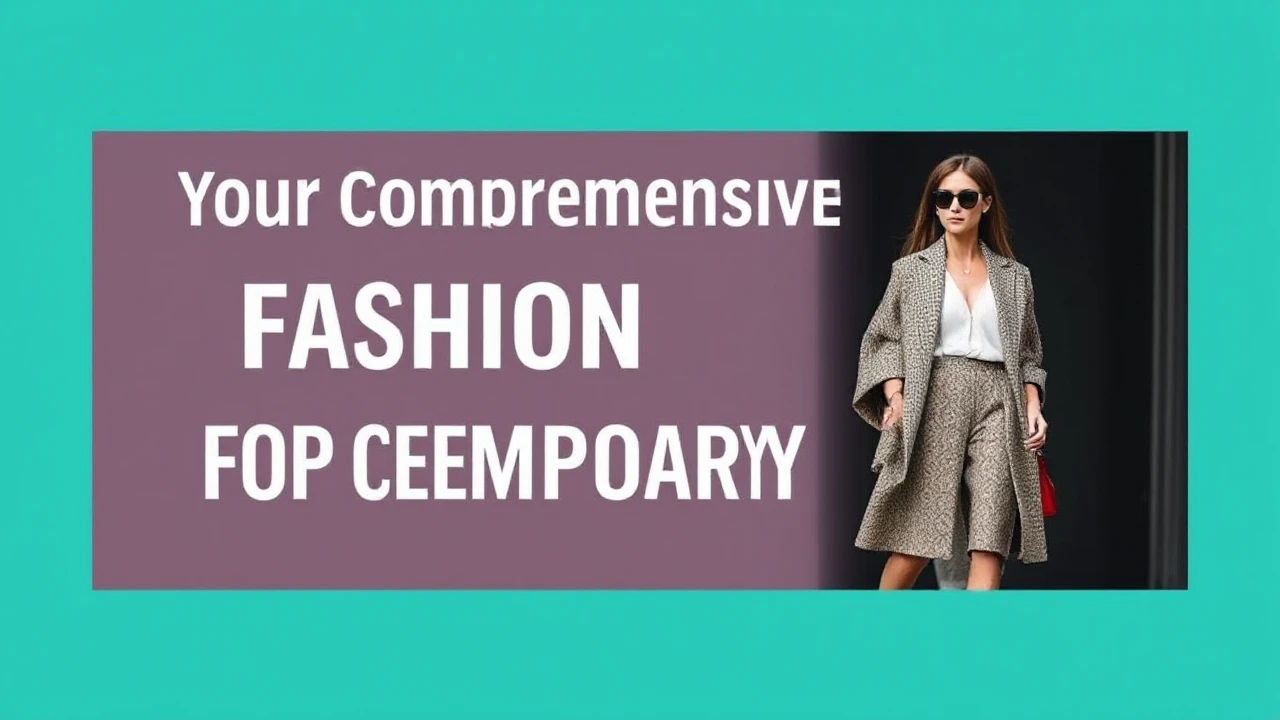Your Comprehensive Handbook to Fashion Trends for Contemporary Females