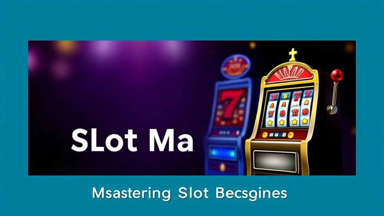 Mastering Slot Machines: Essential Tips for Beginners