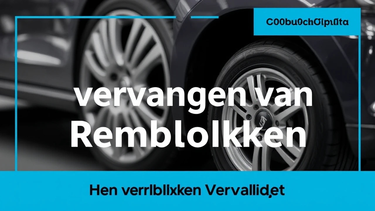 Het vervangen van Remblokken: Een Stapsgewijze Handleiding