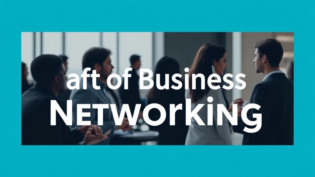 Mastering the Craft of Business Networking: An In-Depth Guide