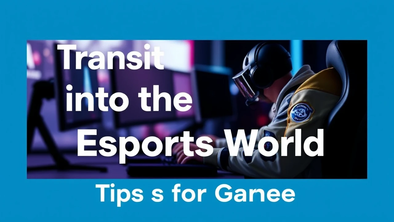 Transitioning into the Esports World: Tips for Gamers
