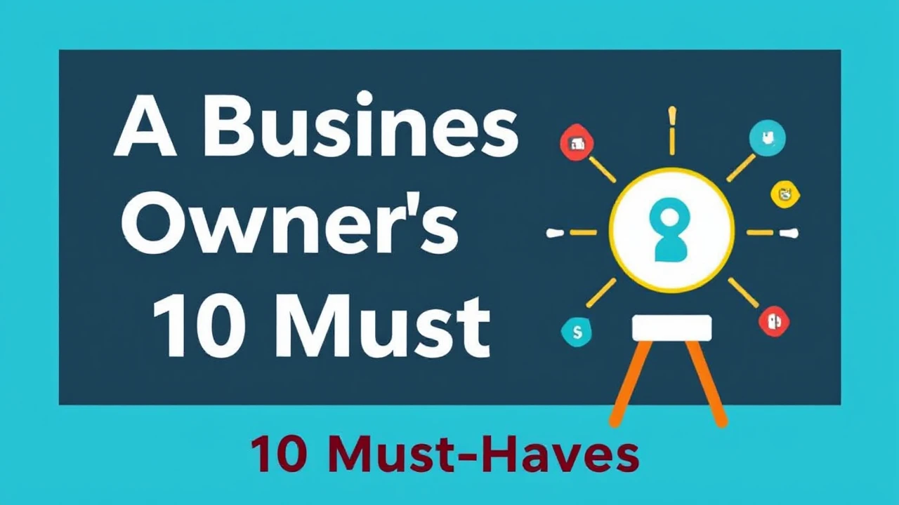 A Business Owner's Guide to Essential Tools: 10 Must-Haves