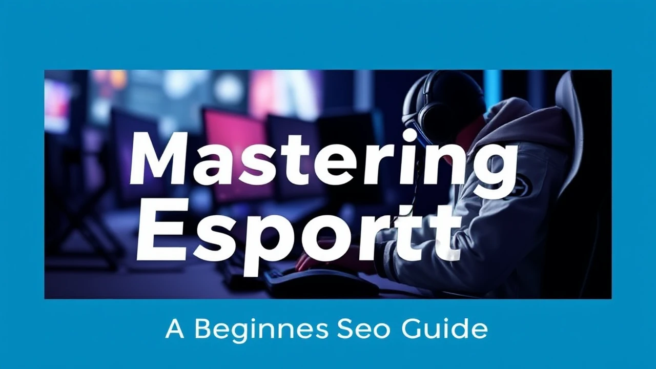 Mastering Esports: A Beginner's Guide to Competitive Gaming