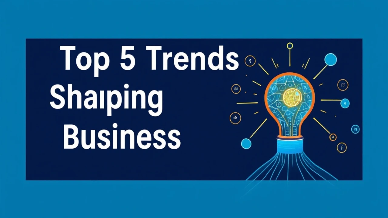 Exploring the Top 5 Trends Shaping the Future of Business Innovation
