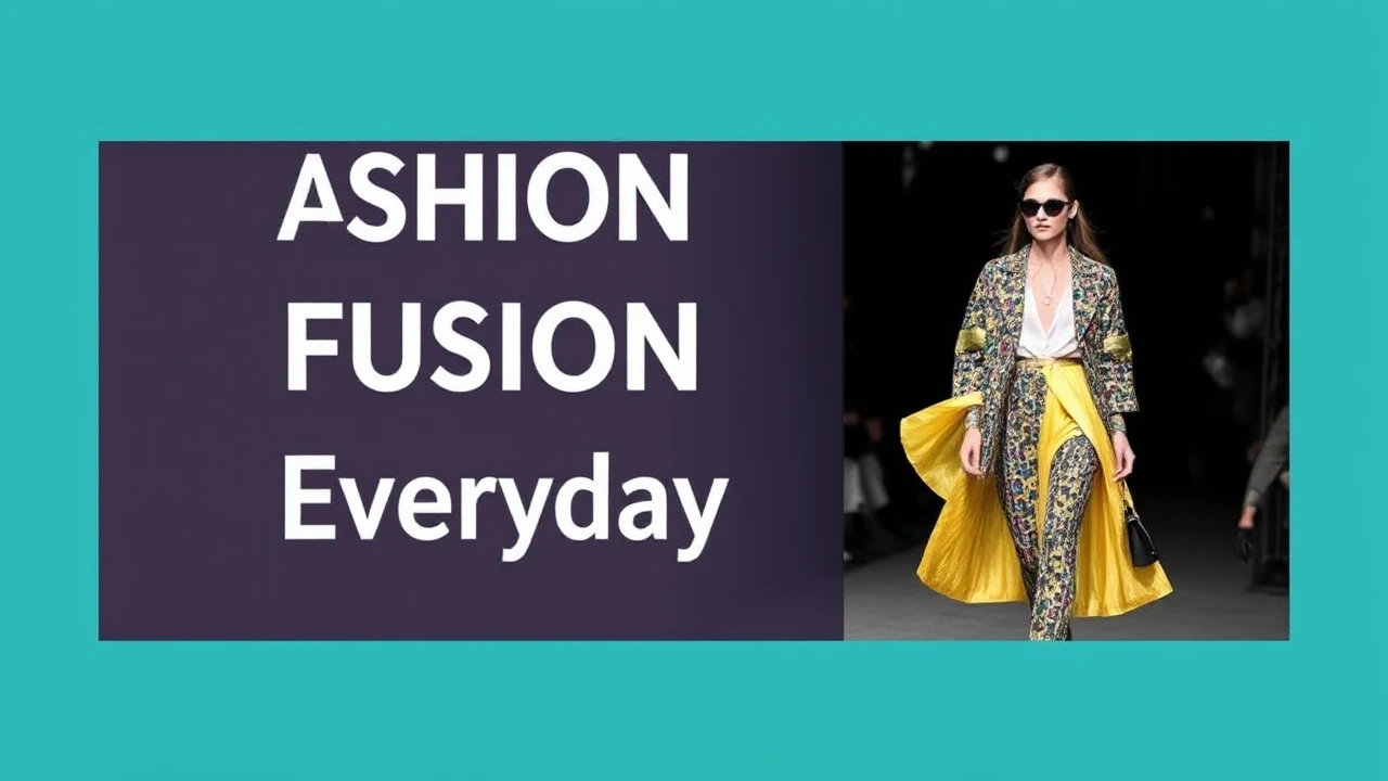 Fashion Fusion: Blending Runway with Everyday Style