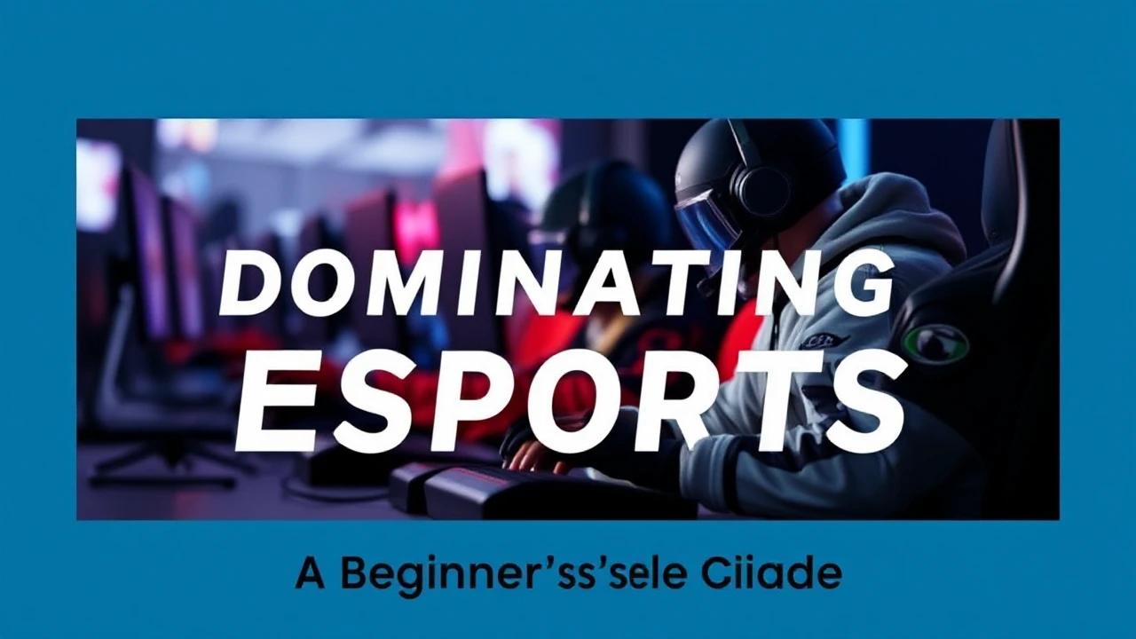 Dominating Esports: A Beginner's Guide to Professional Gaming