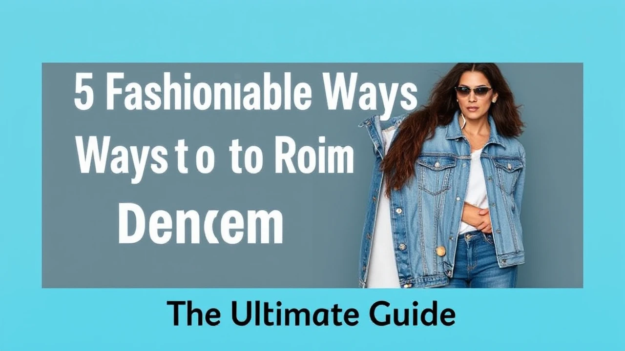 5 Fashionable Ways to Rock Denim Jackets This Season: Your Ultimate Guide