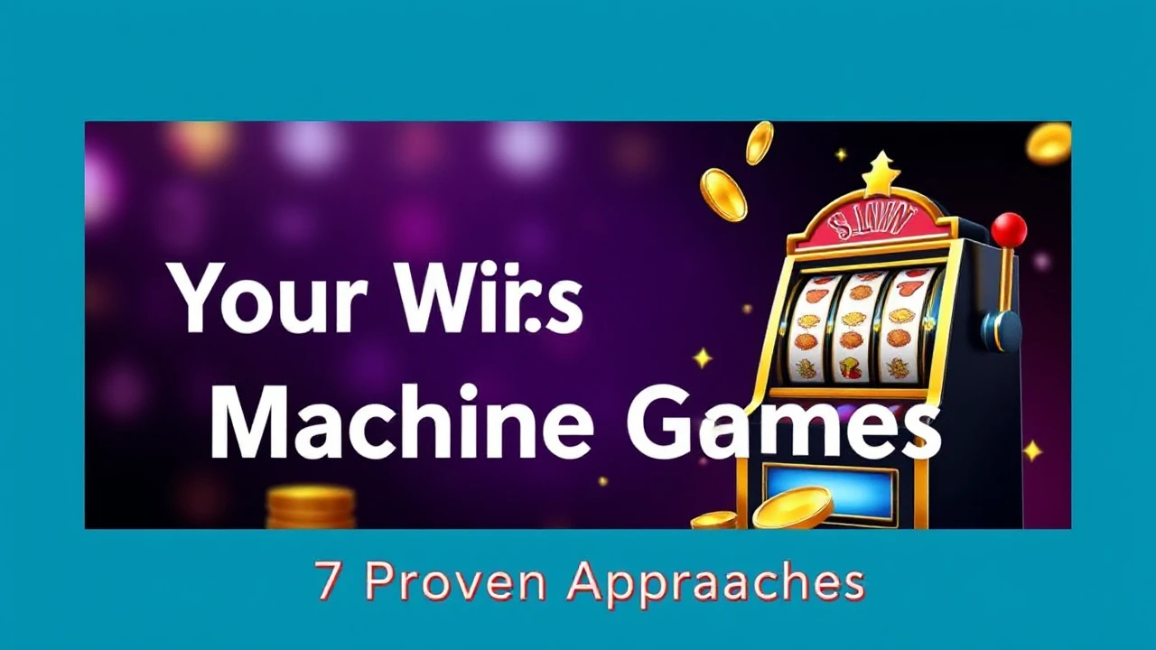 Boosting Your Wins in Machine Games: 7 Proven Approaches
