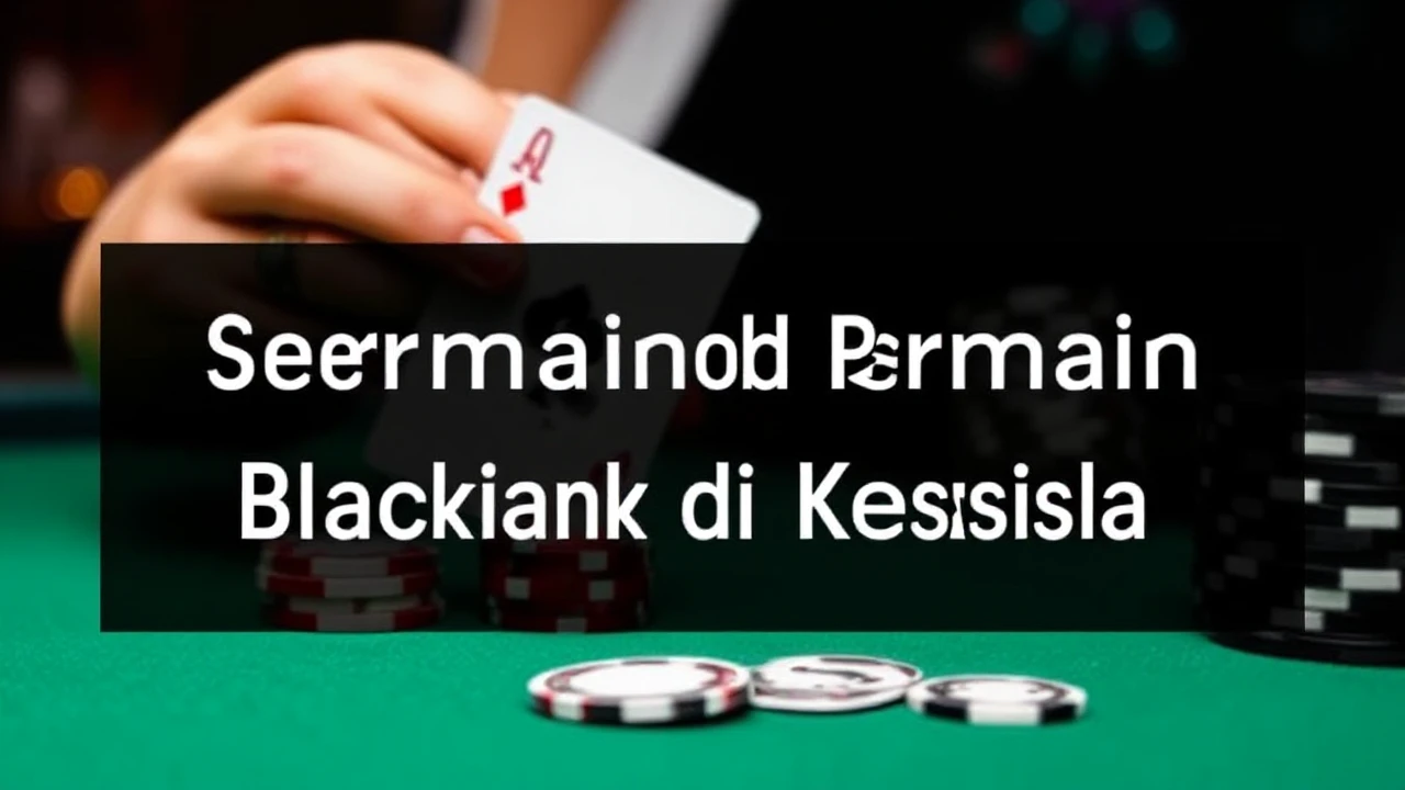 Tips Sukses Bermain Blackjack di Kasino
