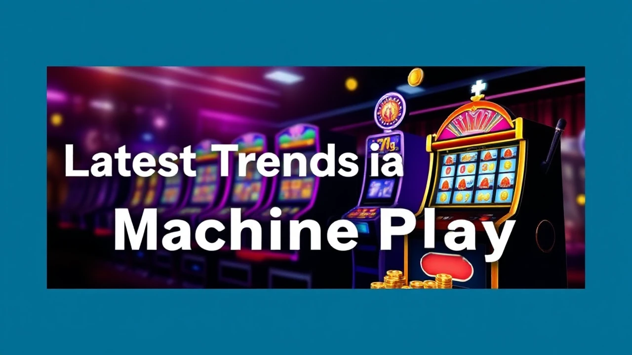 Uncovering the Latest Trends in Casino Machine Play