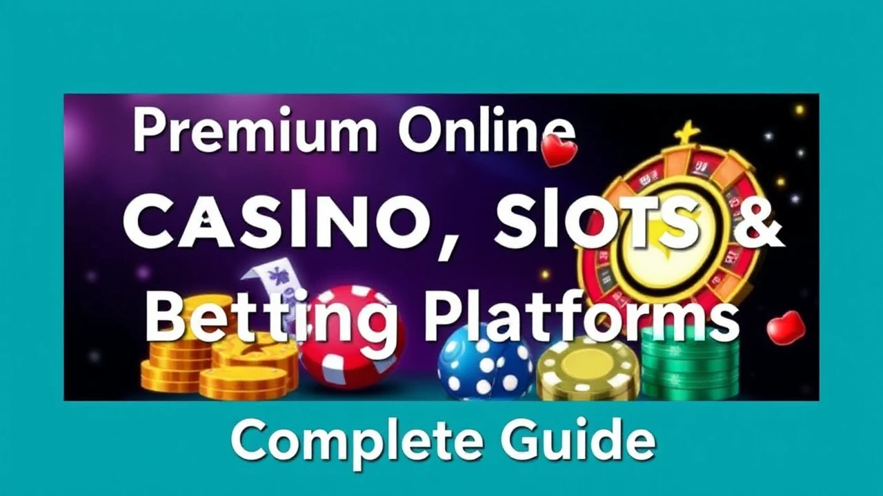 Premium Online Casino, Slots & Betting Platforms – Complete Guide