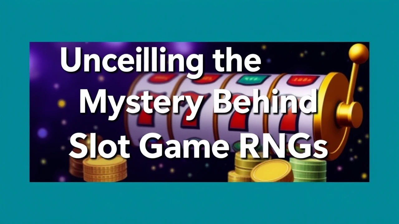 Unveiling the Mystery Behind Slot Game RNGs