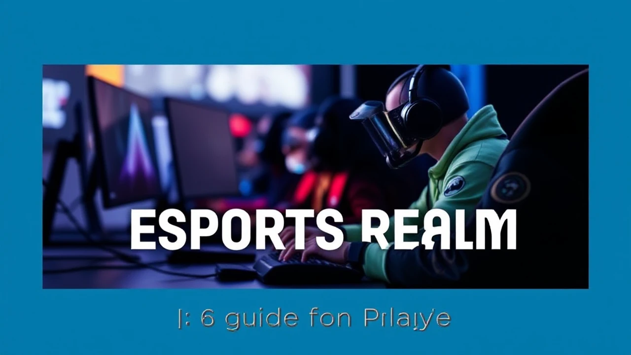 Entering the Esports Realm: A Guide for Players