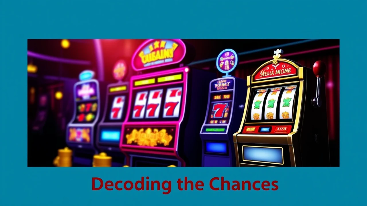 Decoding the Chances: Conquering the Slot Machine Game at Casinos