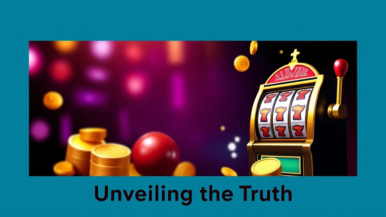 Unveiling the Truth: Breaking Widespread Myths About Casino Slots