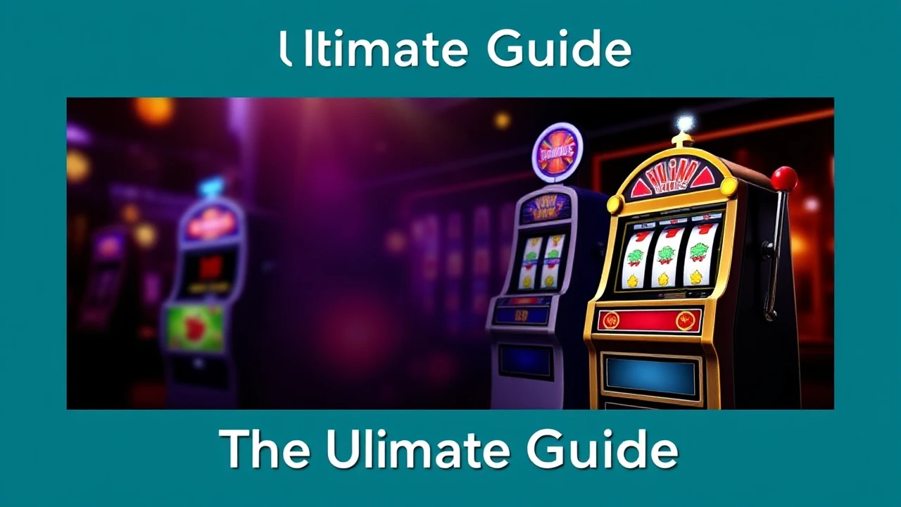 The Ultimate Guide to Casino Slot Machines