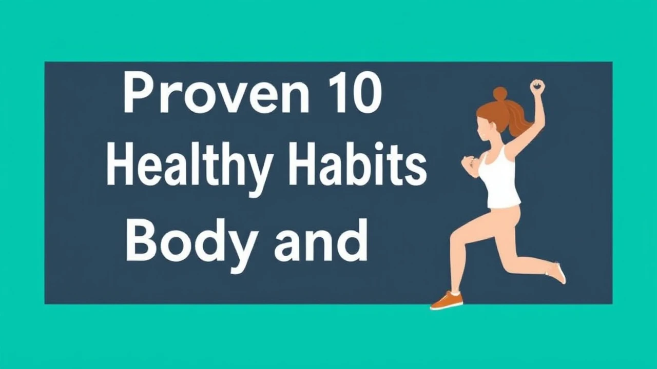 Proven 10 Healthy Habits for a Vigorous Body and Mind