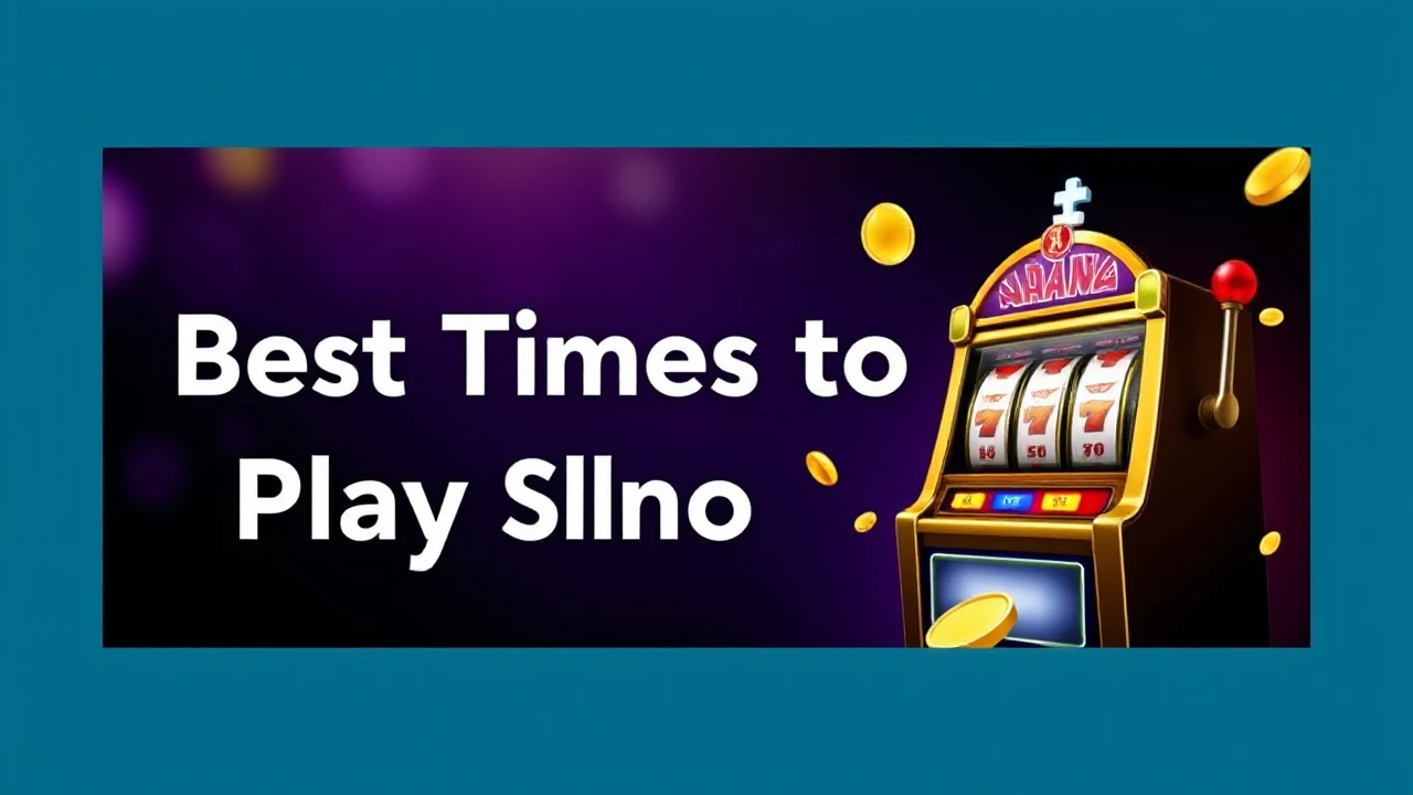 Get Lucky: Best Times to Play Casino Slots